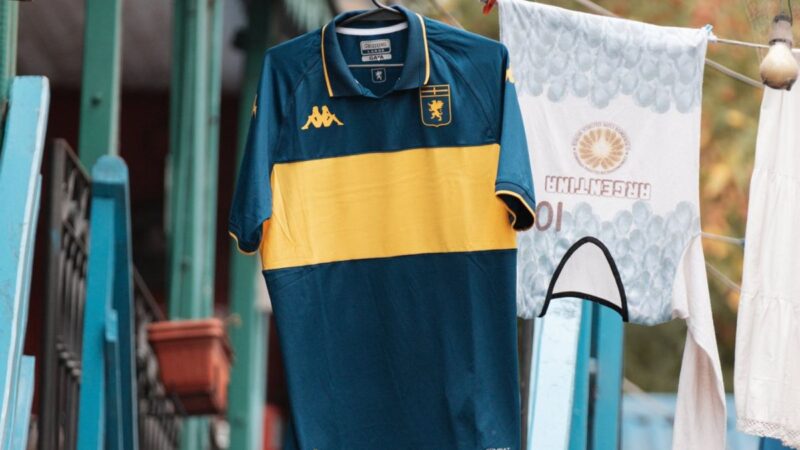 El Génova le rinde homenaje a Boca Juniors por sus 120 años