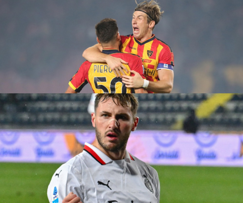 Lecce 2-3 Milan RESULTADO: Resumen y estadísticas.