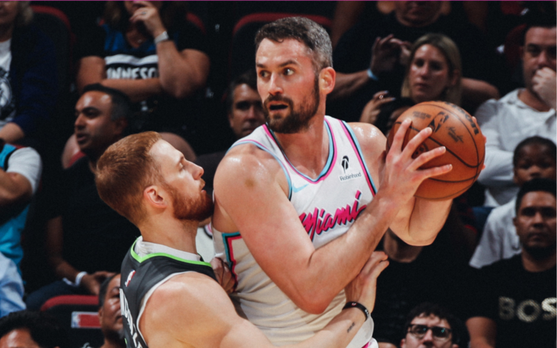 Miami Heat vs. Minnesota Timberwolves. / X: @MiamiHEAT
