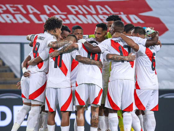 Jugadores de la Selección de Perú ante Bolivia. / X: @SeleccionPeru