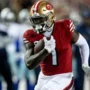 Deebo Samuel se unirá al elenco ofensivo de los Washington Commanders. Michael Owens/Getty Images ESPN/COLOMBIA