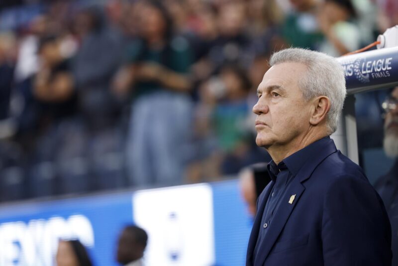 El técnico mexicano Javier Aguirre, durante la final de la Liga de Naciones de la CONCACAF que enfrentó a su selección contra Panamá. EFE/EPA/CAROLINE BREHMAN