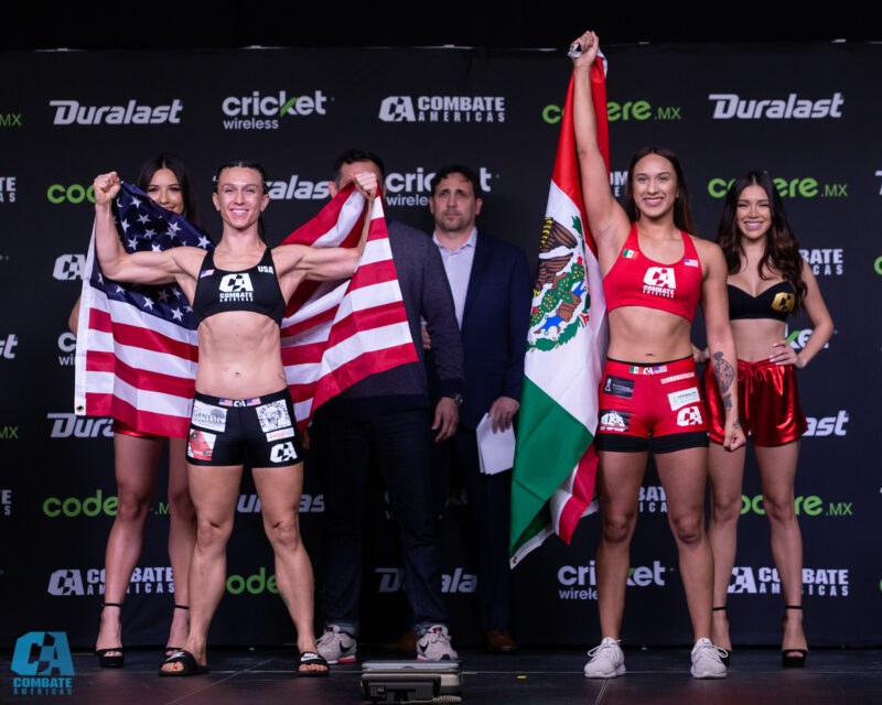 Maritza Sánchez debut. (Crédito: Combate Global)