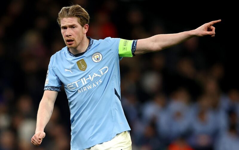 Kevin De Bruyne, centrocampista belga del Manchester City. EFE/EPA/ADAM VAUGHAN