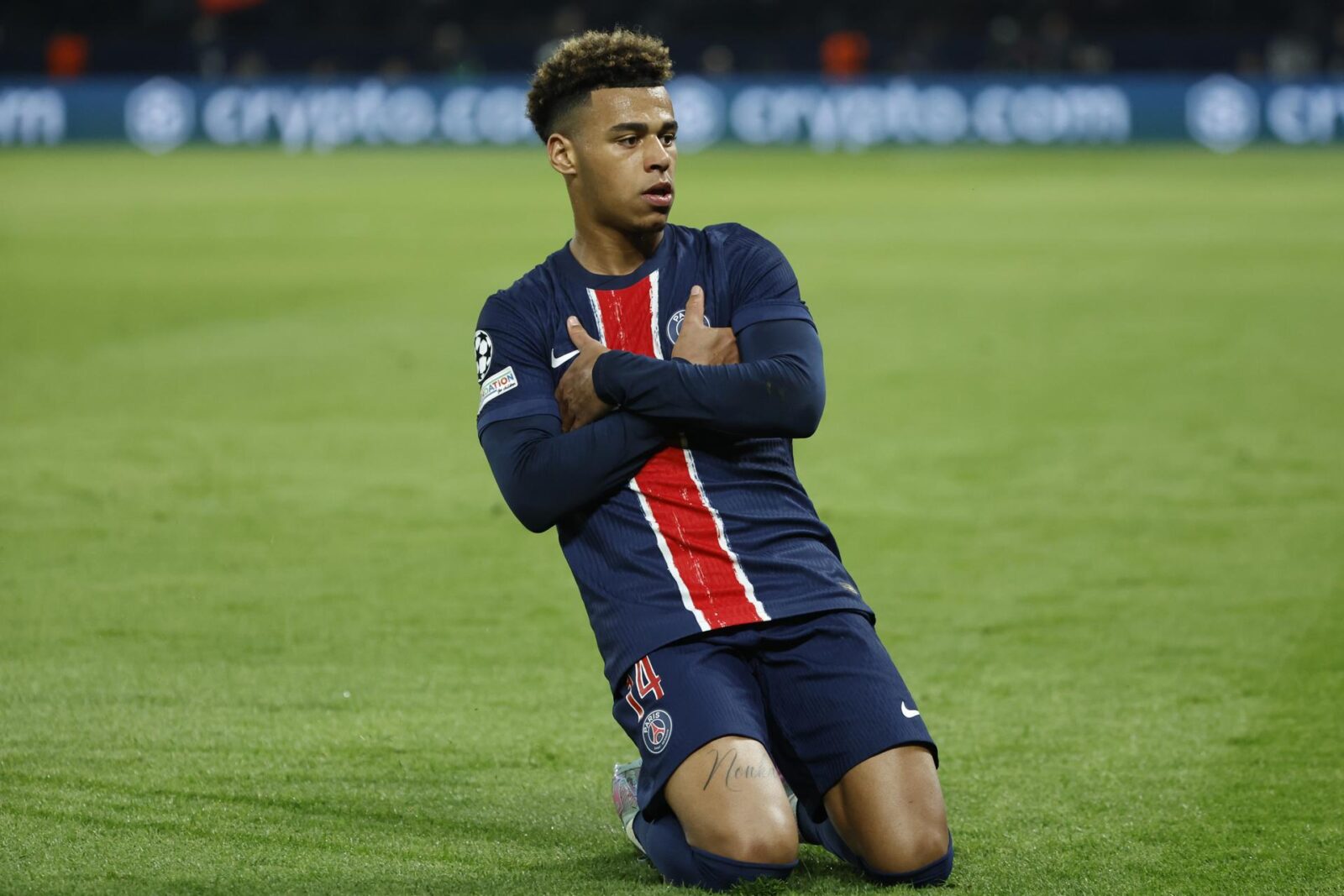 VIDEO Désiré Doué 2do jugador más joven en anotar en una final de CL ...