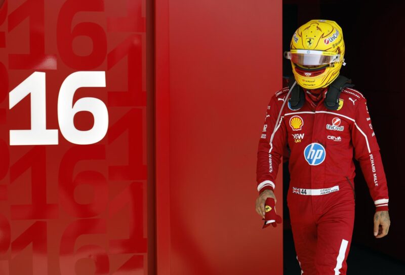 El inglés Lewis Hamilton (Ferrari), este viernes, en Suzuka. EFE/FRANCK ROBICHON