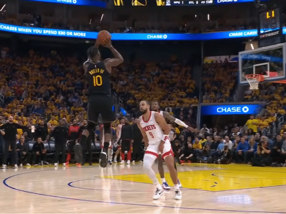 Golden State Warriors vs Houston Rockets (Captura de pantalla)