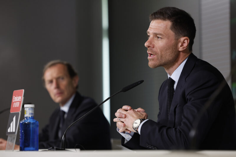 Xabi Alonso en conferencia de prensa: "No llego con exigencias" Xabi Alonso en conferencia de prensa: "No llego con exigencias"