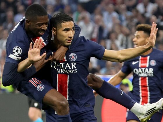 Hakimi PSG Champions