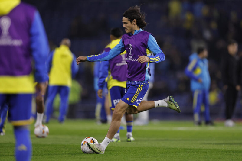 Boca vs River: los mejores picks encienden el Superclásico Edinson Cavani, delantero uruguayo de Boca Juniors. EFE/ Juan Ignacio Roncoroni