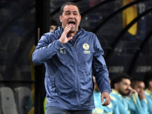 El brasileño André Jardine, entrenador del América mexicano. EFE/ David Becker