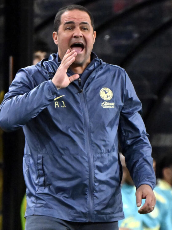 El brasileño André Jardine, entrenador del América mexicano. EFE/ David Becker
