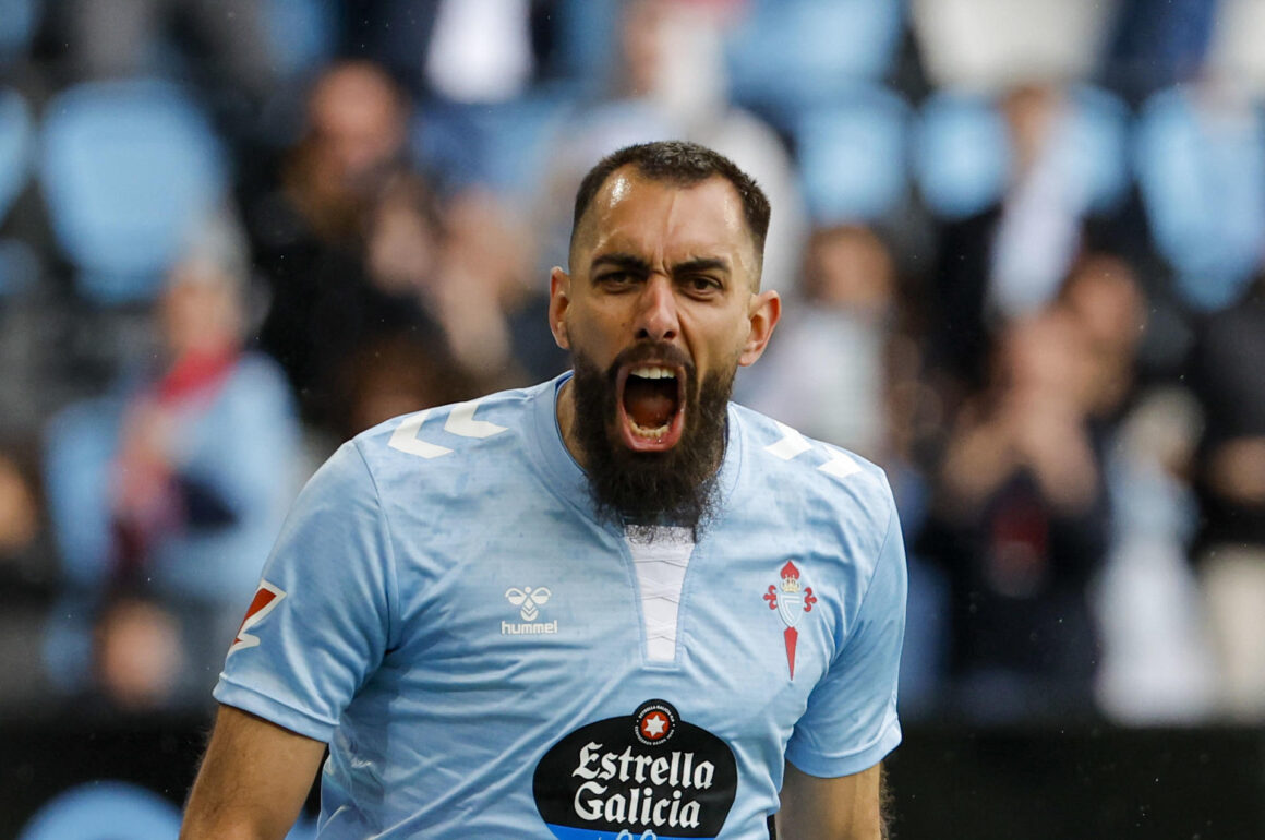 Borja Iglesias, delantero del Celta de Vigo