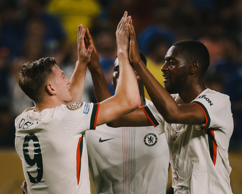 Victoria del Chelsea por 3-0 ante Esperance Tunis. / X: @ChelseaFC