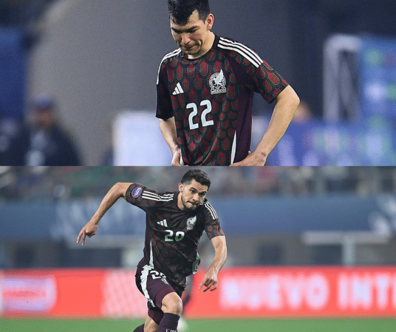 Hirving Lozano y Henry Martín son baja de la selección mexicana