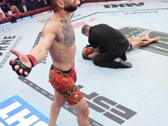 Ilia Topuria se convirtió en el nuevo campeón ligero del UFC. Foto: UFC Instagram