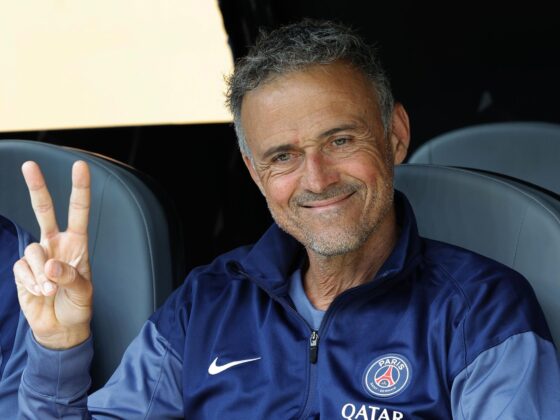 El entrenador del Paris Saint Germain, Luis Enrique, durante el Mundial de Clubes 2025. EFE/JOHN G. MABANGLO