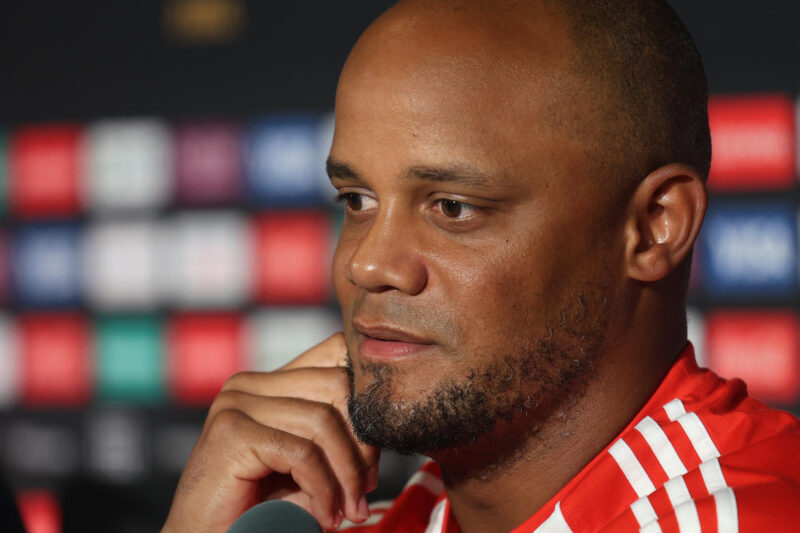 El entrenador del Bayern Múnich, el belga Vincent Kompany, espera un partido duro y equilibrado contra Boca Juniors, este viernes, en la segunda jornada del Mundial de Clubes. EFE/ Juan Ignacio Roncoroni