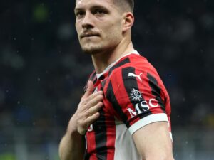 El serbio Luka Jovic, delantero del Milan en foto de archivo de /MATTEO BAZZI. EFE/EPA