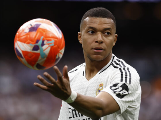 El delantero francés del Real Madrid Kylian Mbappé. EFE/ Daniel González