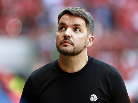 Imagen de archivo del entrenador Nicolás Larcamón. EFE/ Alex Cruz
