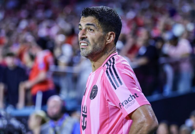 Ya se conoce la sanción para Luis Suárez tras escupitajo Luis Suárez, del Inter Miami, en un momento del partido del Mundial de Clubes ante el Al Ahly. Leagues Cup EFE/EPA/CRISTOBAL HERRERA-ULASHKEVICH