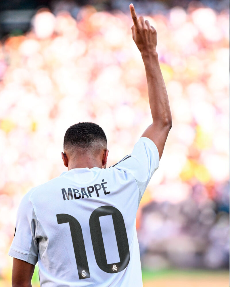 Mbappé herda el mítico '10' de Modric en el Real Madrid