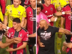 Guardaespaldas de Messi se mete en líos con jugadores del Atlas