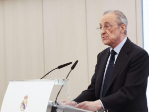 El presidente del Real Madrid CF, Florentino Pérez, en una imagen de archivo. EFE/ J.P. Gandul