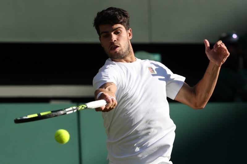 Carlos Alcaraz. EFE/EPA/NEIL HALL