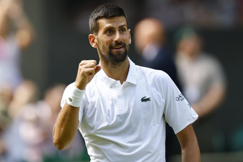 Novak Djokovic, ganador de 24 títulos de Grand Slam