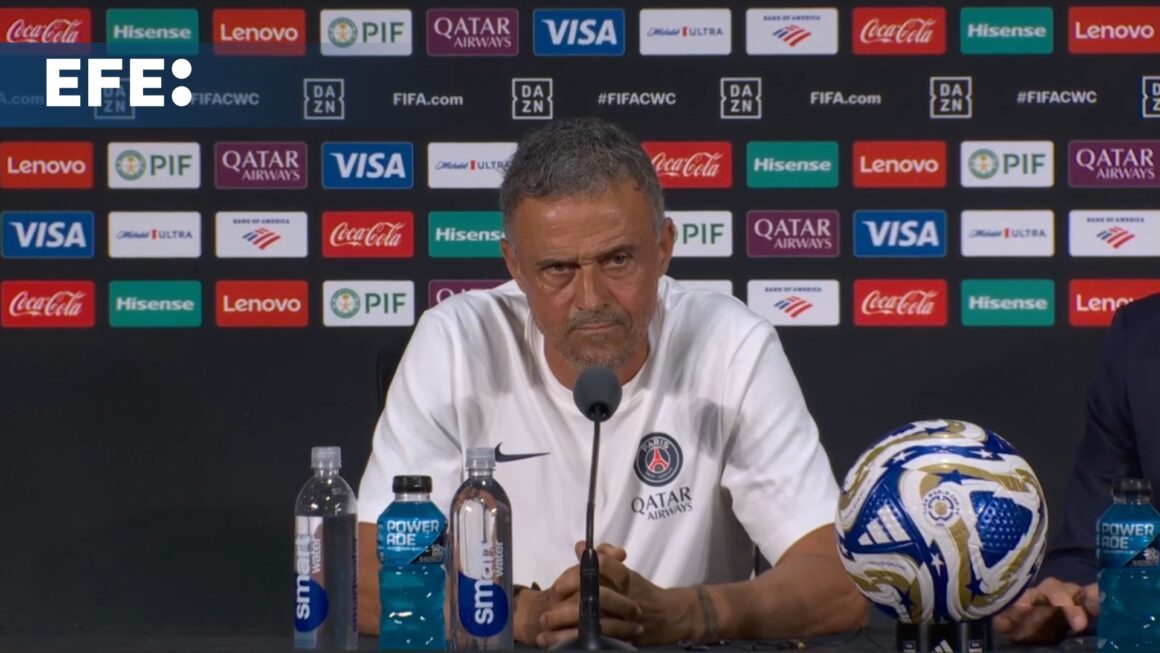 Video-Luis Enrique sobre Mbappé: "Eso pertenece al pasado, nos centramos en el presente"