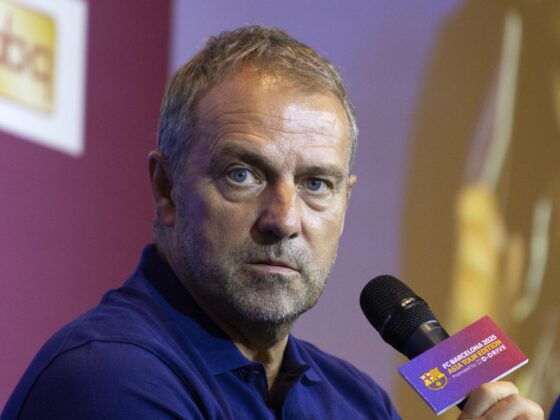 Hansi Flick, técnico del Club Barcelona