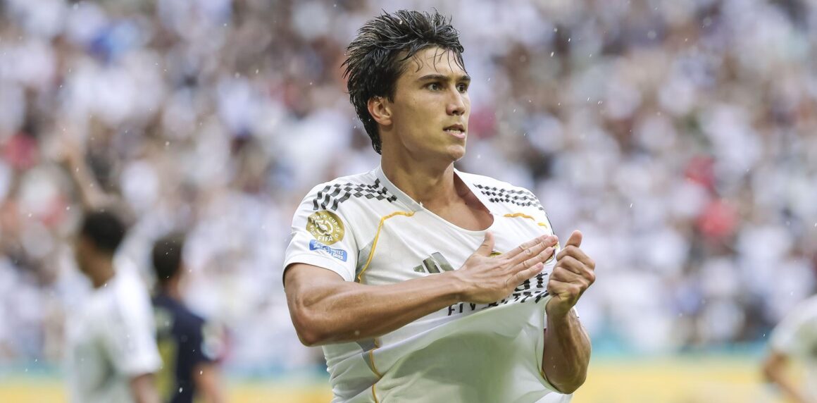 Gonzalo García, nueva sensación del Real Madrid en Miami, Florida. EFE/EPA/CRISTOBAL HERRERA-ULASHKEVICH