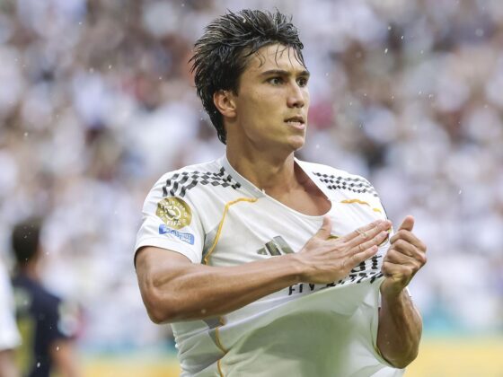 Gonzalo García, nueva sensación del Real Madrid en Miami, Florida. EFE/EPA/CRISTOBAL HERRERA-ULASHKEVICH