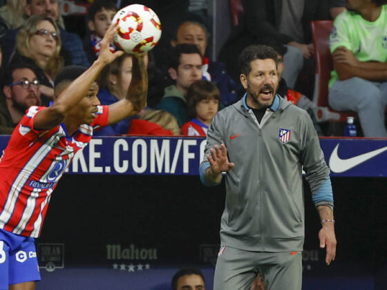Diego Simeone, técnico del Atlético de Madrid