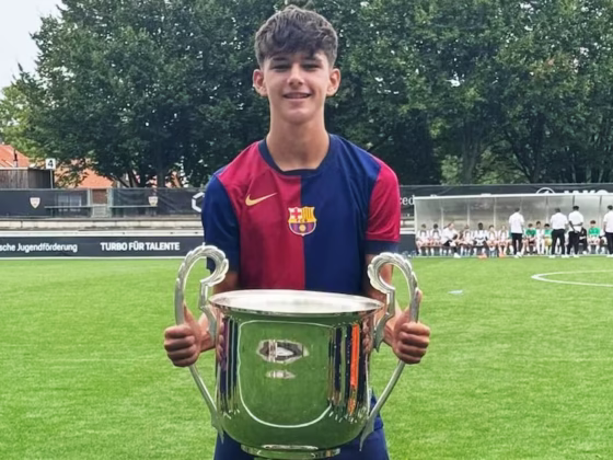 Robert Oliveras, el joven del Barça que juega con México