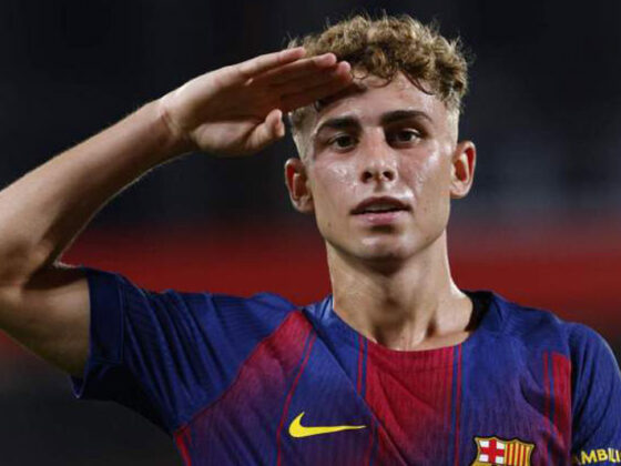 Fermín, mediocampista del Club Barcelona