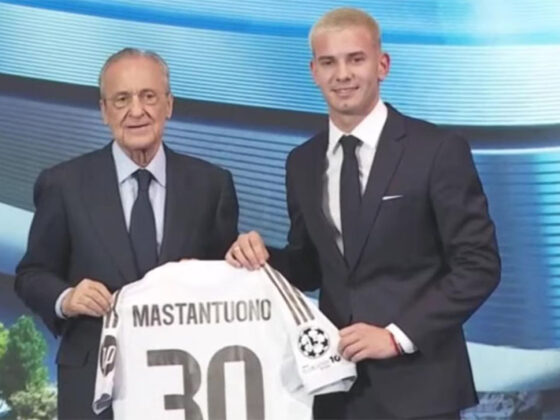 Franco Mastantuono fue presentado como nuevo jugador del Real Madrid