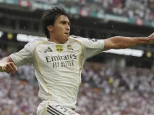 Gonzalo García, delantero del Real Madridac