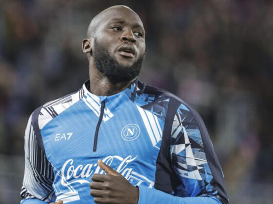 Romelu Lukaku, jugador del Nápoles