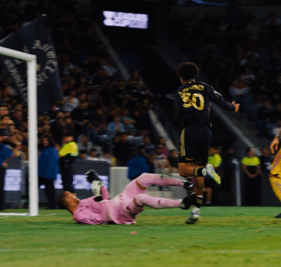 Tigres vs LAFC en la Leagues Cup 2025 (Captura de pantalla)