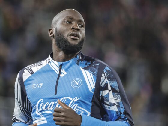 Romelu Lukaku, jugador del Nápoles