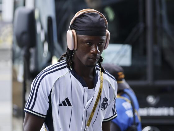 El futbolista del Real Madrid, Eduardo Camavinga, en una foto de archivo. EFE/EPA/CJ GUNTHER