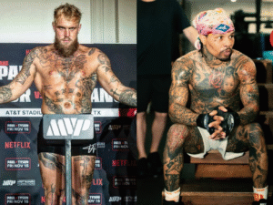 Jake Paul y Gervonta Davis. Unanimo Deportes.