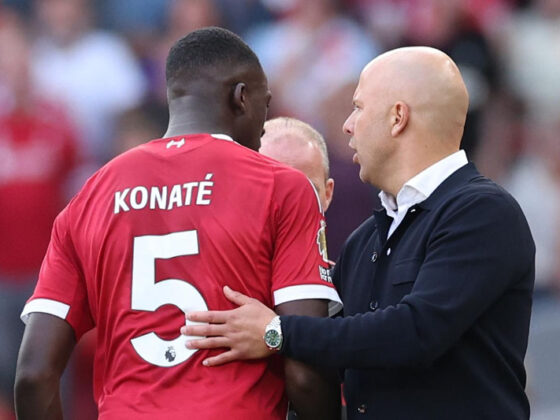 Ibrahima Konaté, defensor del Liverpool