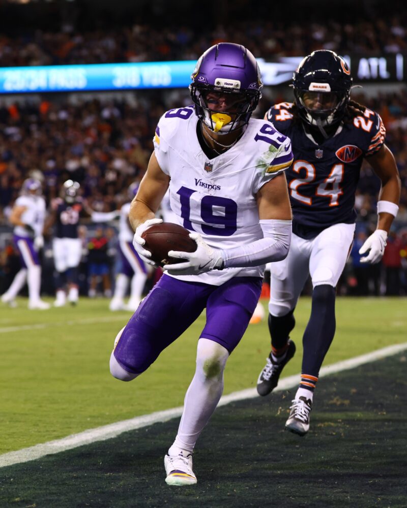 Los Chicago Bears se desploman en el último cuarto ante Minnesota