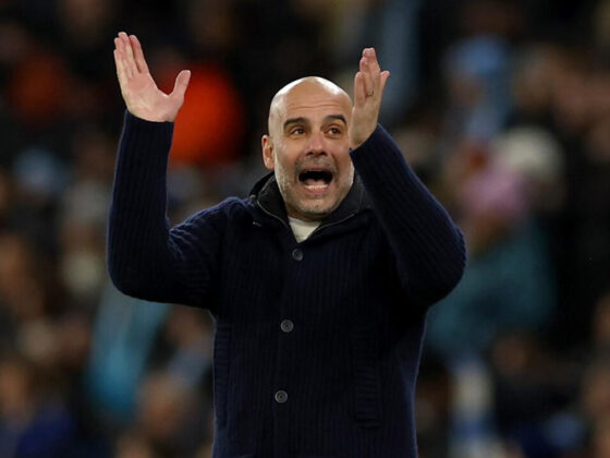 Pep Guardiola, técnico del Manchester City
