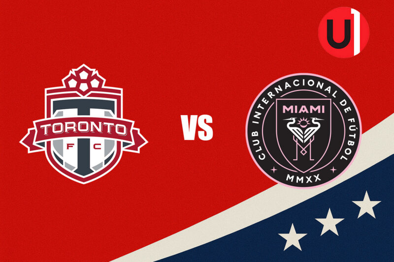 Toronto FC vs. Inter Miami. Unanimo Deportes.