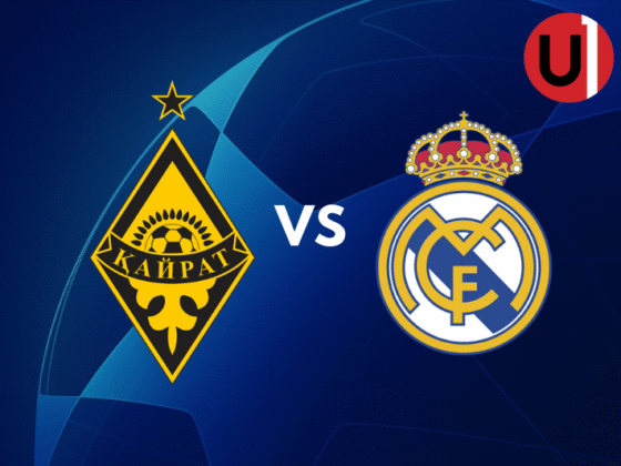 Kairat Almaty vs Real Madrid. Champions League